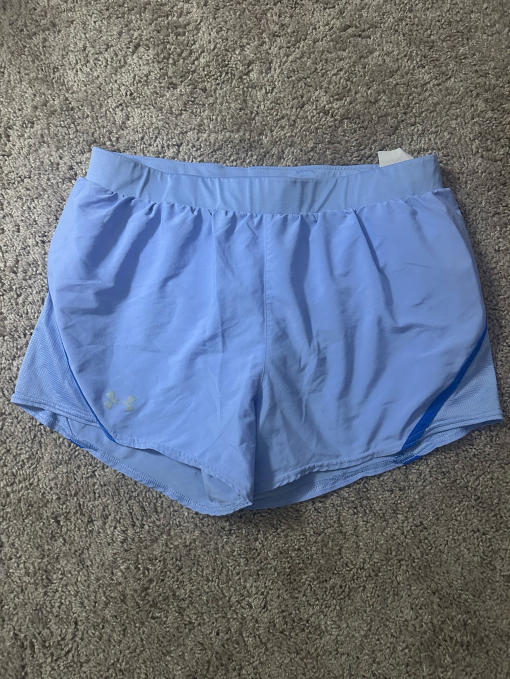 Under Armour Women's Light Blue Athletic Running Shorts
